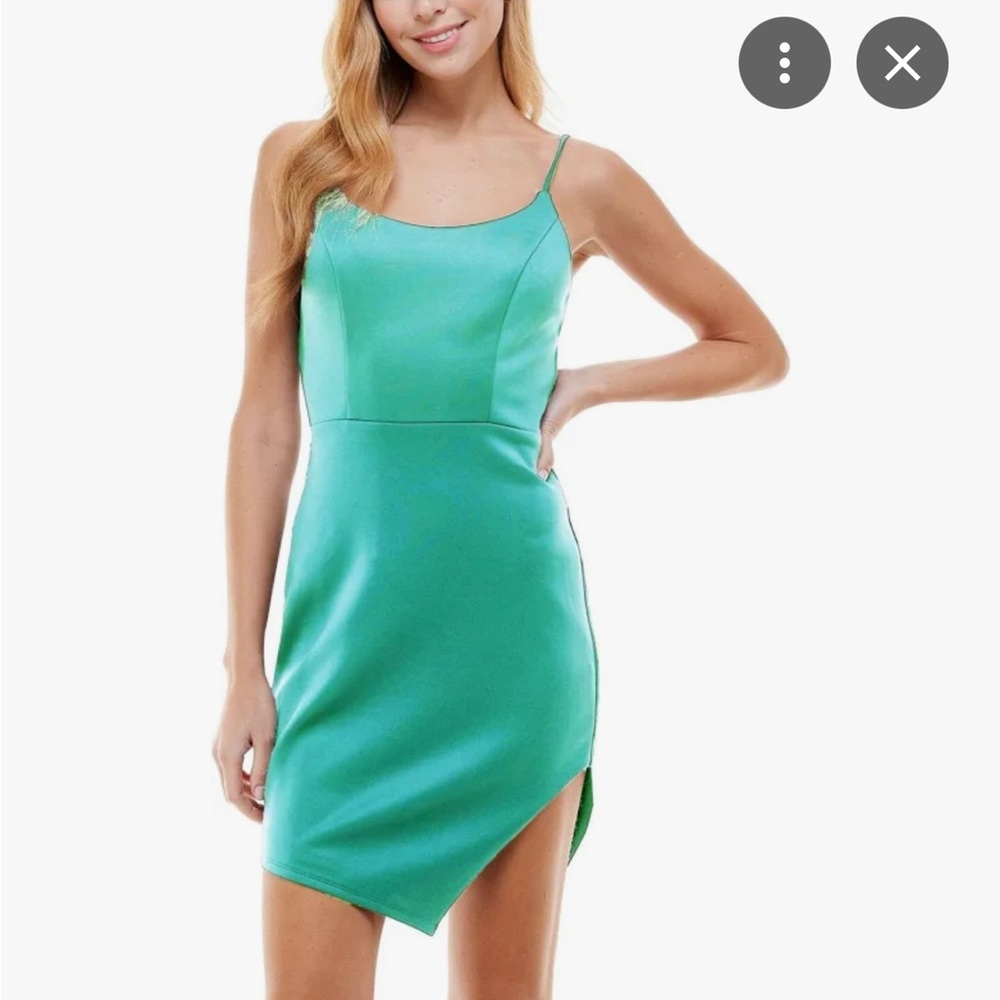 Macy’s Green Mini Dress